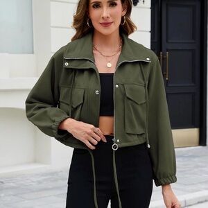 Olive Green Women's Jacket